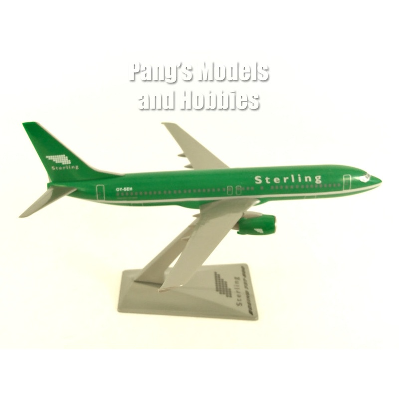 Boeing 737-800 (737) Sterling Airlines - Green - 1/200 Scale Model by Flight Miniatures