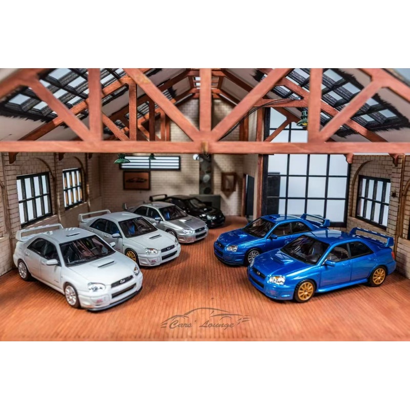 [Preorder] Car's Lounge 1:64 Subaru Impreza WRX STI (2004) And Selector Edition (6 Colours) World Rally Blue MICA