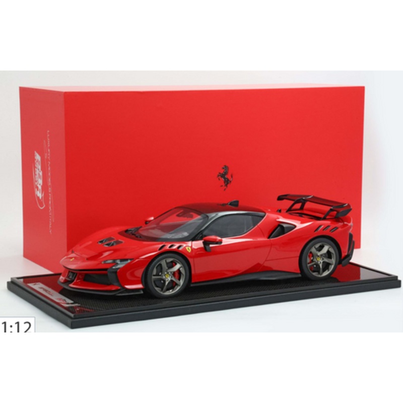 1/12 BBR Ferrari SF90XX Stradale (Rosso Corsa 322 Red) Resin Car Model