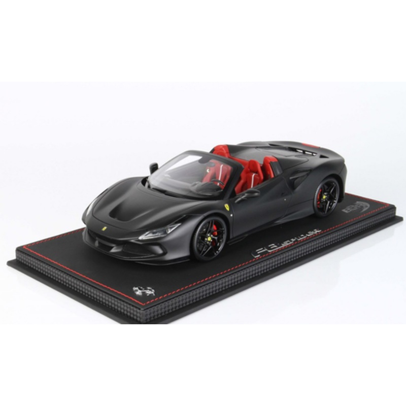 1/18 BBR Ferrari F8 Spider (Matte Black) Resin Car Model Limited 24 Pieces