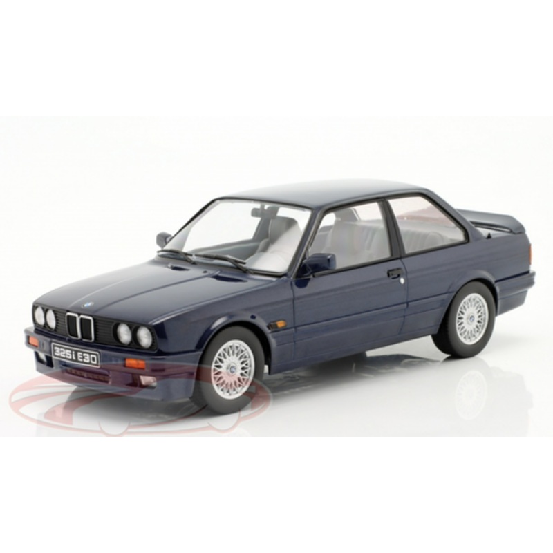 1/18 KK-Scale BMW 325i (E30) M Package (Dark Blue Metallic) Car Model