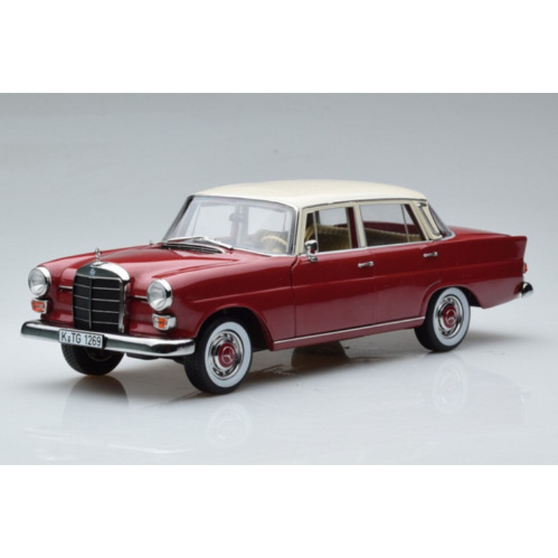 1/18 Norev 1966 Mercedes-Benz 200 (Red) Diecast Car Model