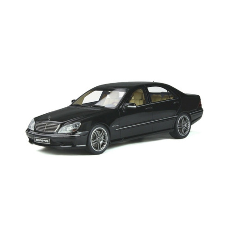 1/18 OTTO 2004 Mercedes-Benz S-Class S-Klasse W220 S65 AMG (Onyx Black) Resin Car Model