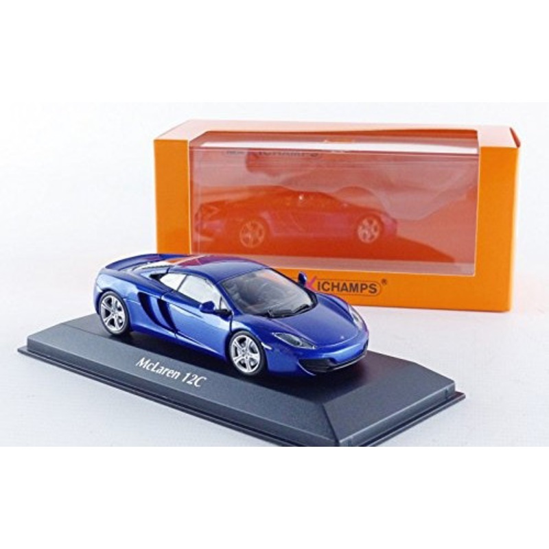 1/43 Minichamps 2011 McLaren 12C (Blue) Diecast Car Model