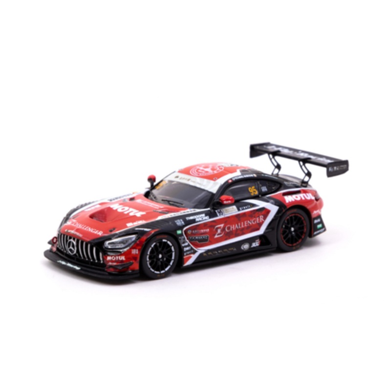 1/64 Tarmac Works 1/64 Mercedes-AMG GT3 Macau GT Cup 2021 #95 Race 2 Winner Diecast Car Model