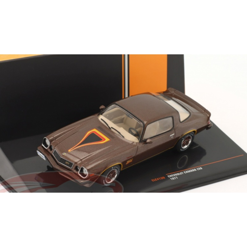 1/43 Ixo 1977 Chevrolet Camaro Z28 (Brown Metallic) Car Model