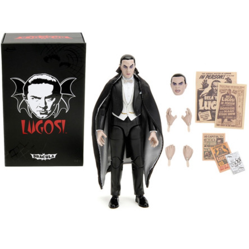 Bela Lugosi Dracula 6" Moveable Figure with Accessories by Jada
