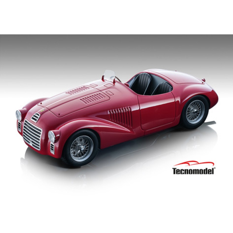 1/18 Tecnomodel 1947 Ferrari 125S Press Version (Rosso Corsa Red) Car Model