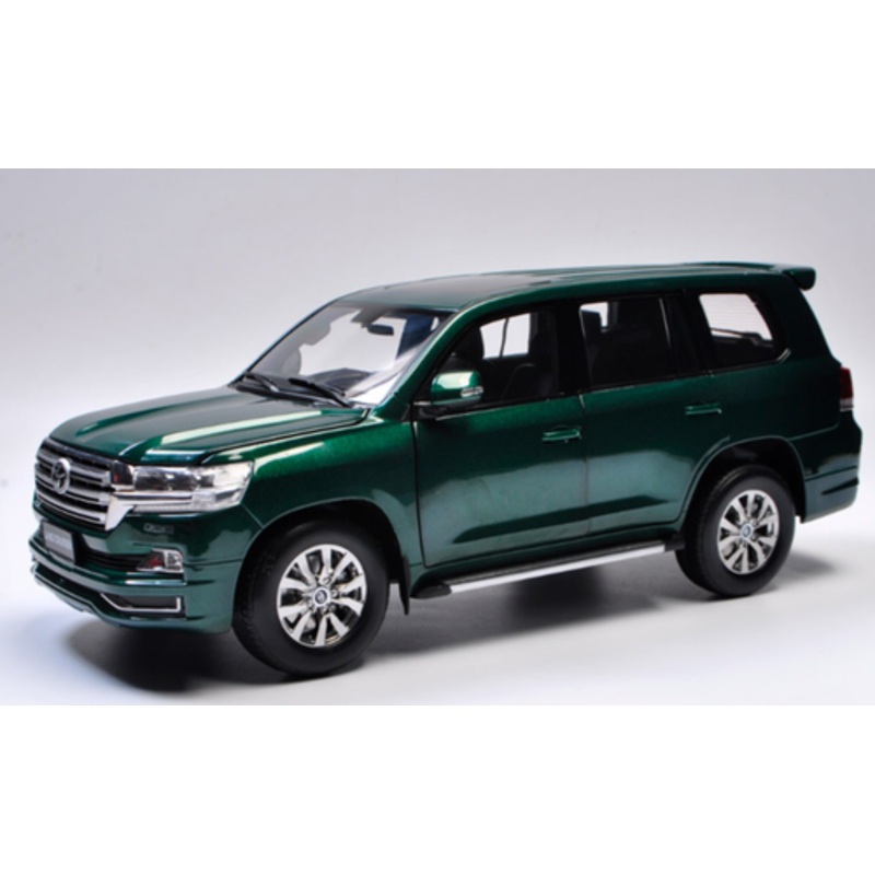 1/18 Toyota Land Cruiser GXR LC200 (Green) LHD Diecast Car Model