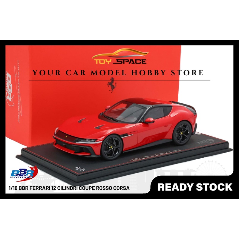 [BBR MODELS] 1:18 Ferrari 12Cilindri Coupe Rosso Corsa