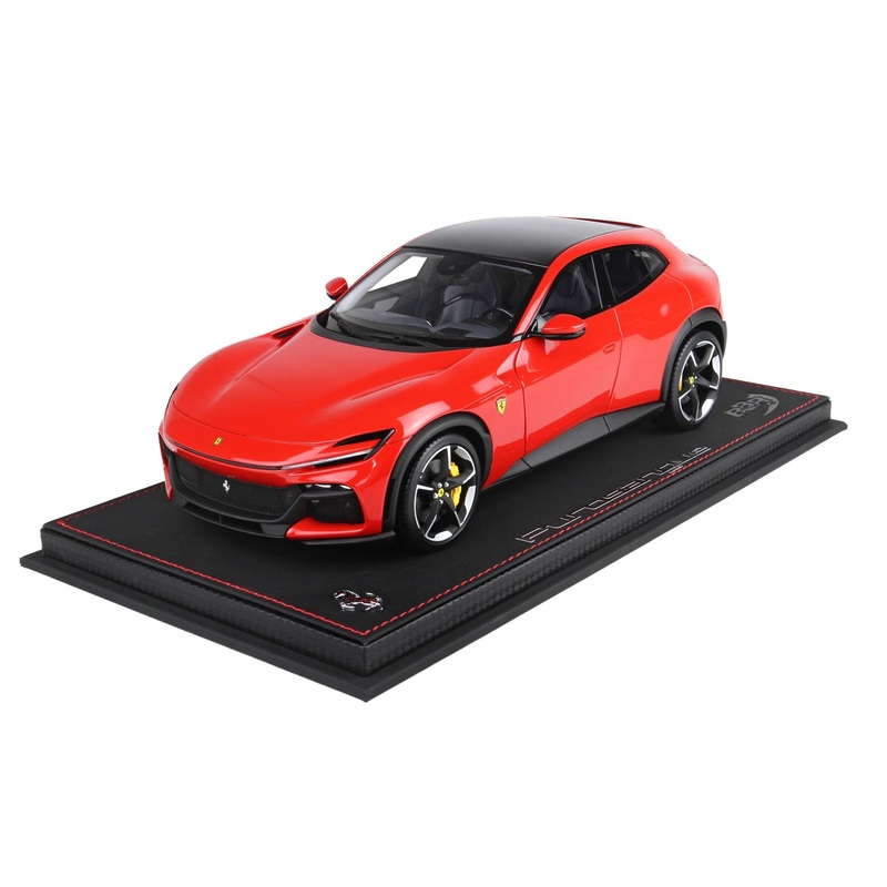 Ferrari Purosangue - 1:18 - Rosso Corsa 322 - (2023) - With Plexi Showcase - BBR