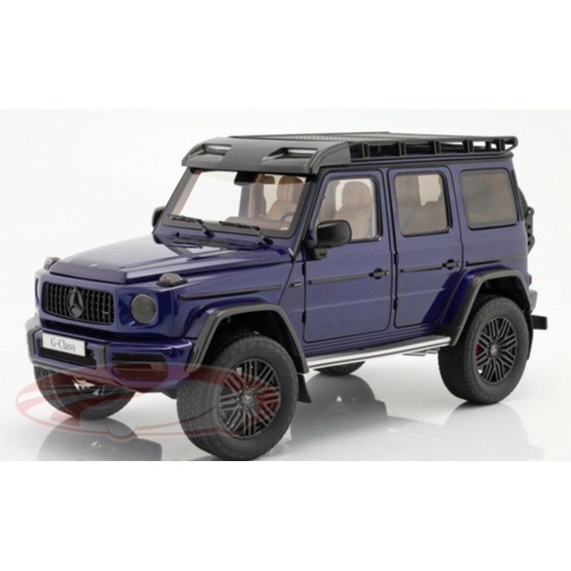 1/12 Dealer Edition 2022 Mercedes-Benz G63 (W463) 4x4 AMG (Mystic Blue) Diecast Car Model