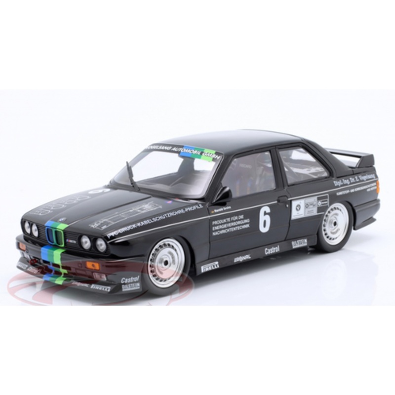 1/18 Minichamps 1987 BMW M3 #6 Winner Hockenheim DTM Vogelsang Automobile GmbH Harlad Grohs Car Model