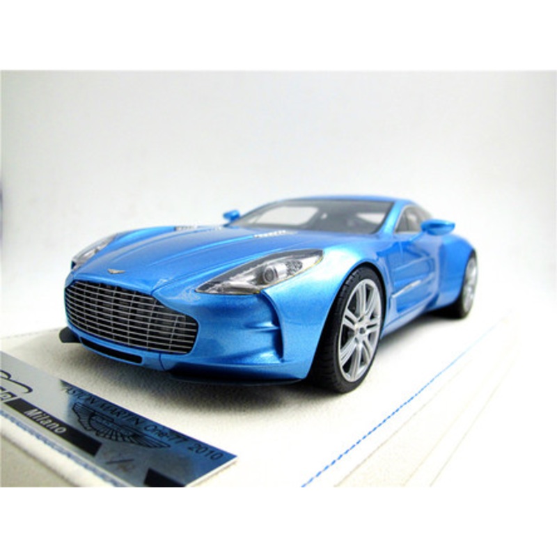 1/18 Tecnomodel Aston Martin One-77 One77 (Blue) Resin Car Model