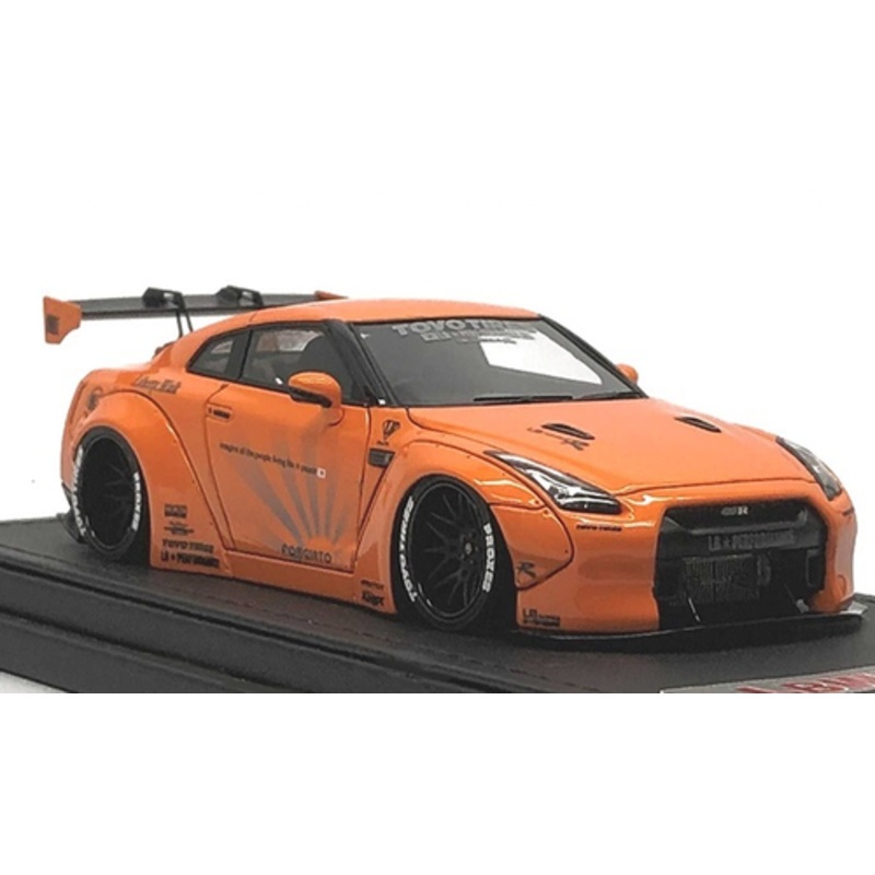1/43 Ignition Model Nissan LB-WORKS GT-R (R35) Orange Metallic