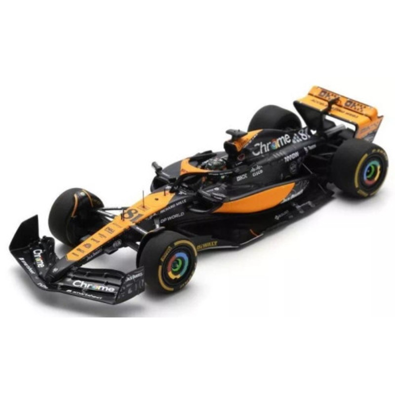 1/43 Spark 2023 Formula 1 McLaren MCL60 No.81 McLaren Las Vegas GP Oscar Piastri Car Model
