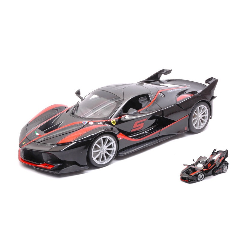 FERRARI FXX-K N.5 BLACK/RED 1:18