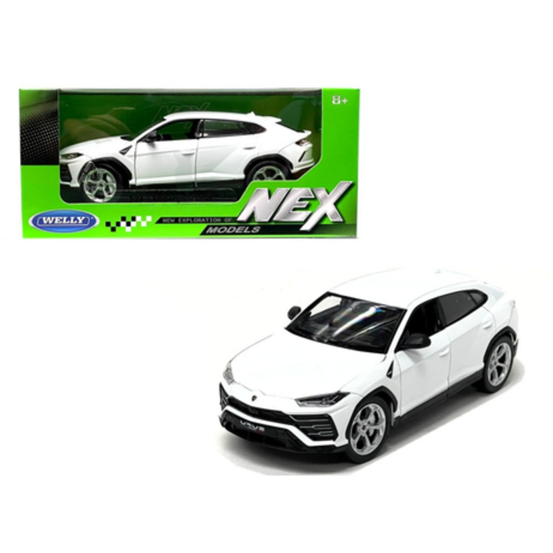 Lamborghini Urus White "NEX Models" 1/24 Diecast Model Car by Welly