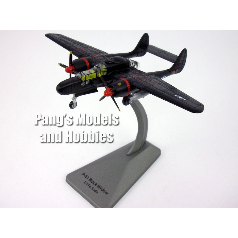 Northrop P-61 Black Widow 1/144 Scale Diecast Metal Model by Air Force 1