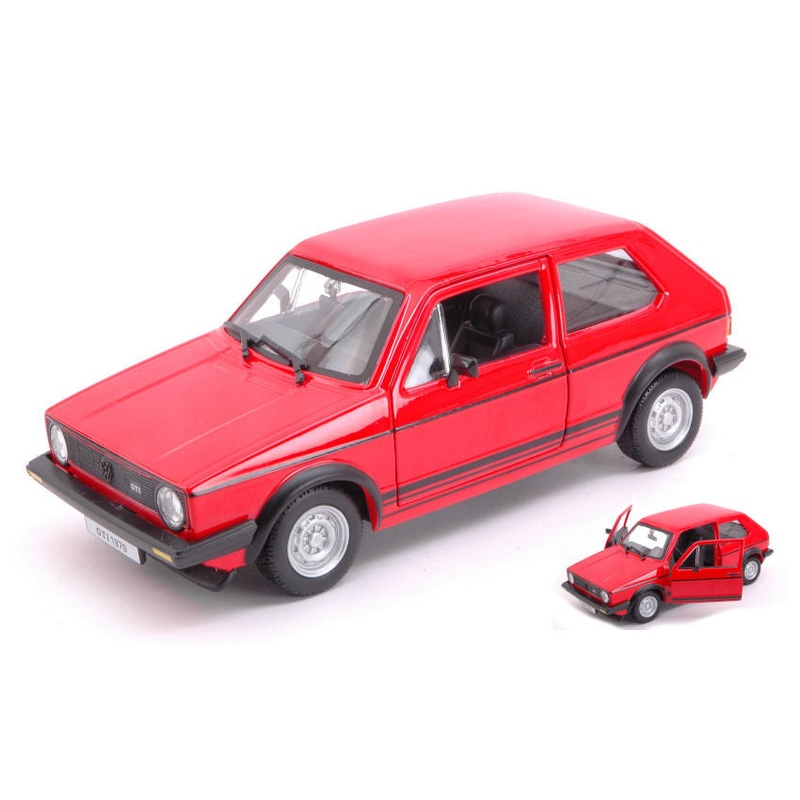 VW GOLF MK1 GTI RED 1:24