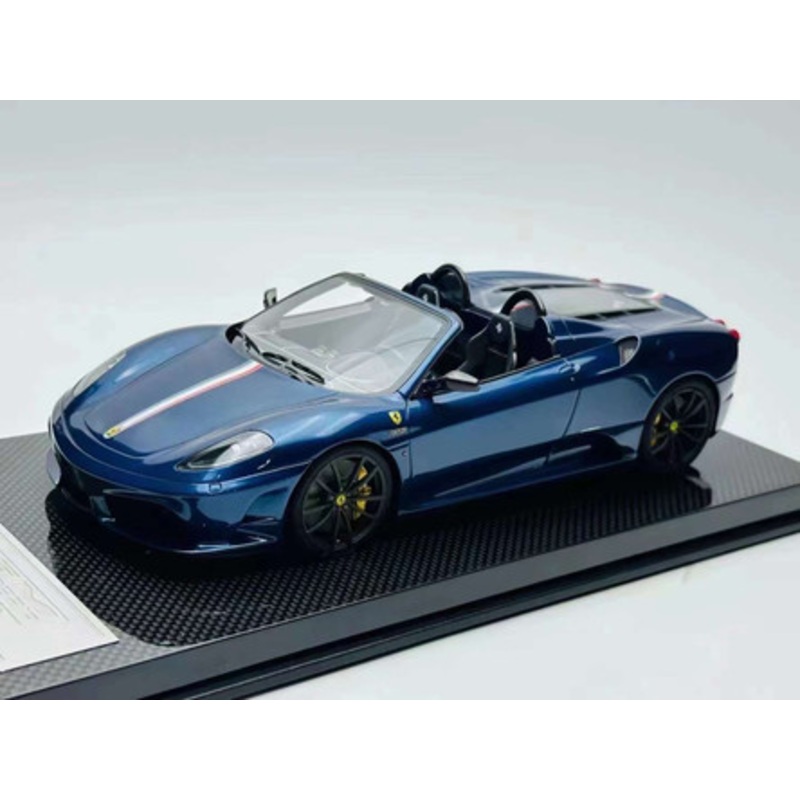 1/18 DM Ferrari F430 16M Spider (Dark Blue) Resin Car Model