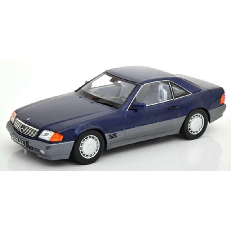 1/18 KK-Scale 1993 Mercedes-Benz 500 SL (R129) (Blue Metallic) Car Model