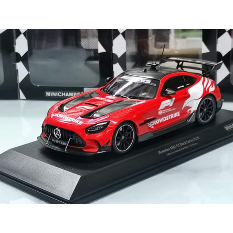 1/18 Minichamps 2022 Mercedes-Benz AMG GT Black Series Formula 1 Safety Car Diecast Car Model