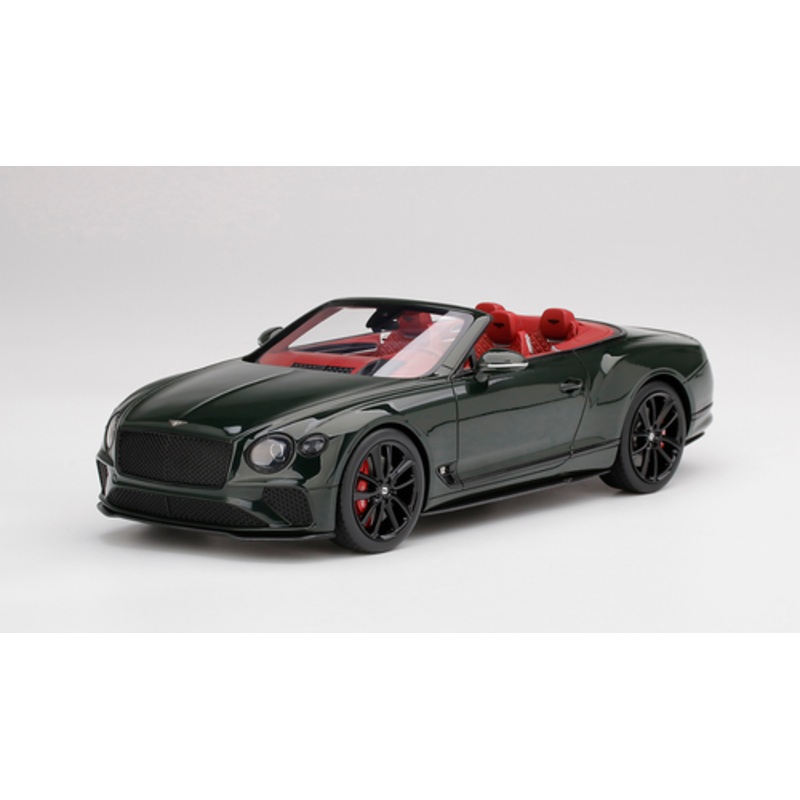 1/18 Top Speed Bentley Continental GT Convertible (British Racing Green) Resin Car Model