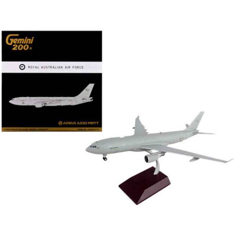 Airbus A330 MRTT Tanker Aircraft "Royal Australian Air Force" Gray "Gemini 200" Series 1/200 Diecast Model Airplane by GeminiJets