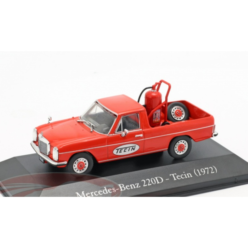 1/43 Altaya 1972 Mercedes-Benz 220D Pick-Up Tecin (Red) Car Model