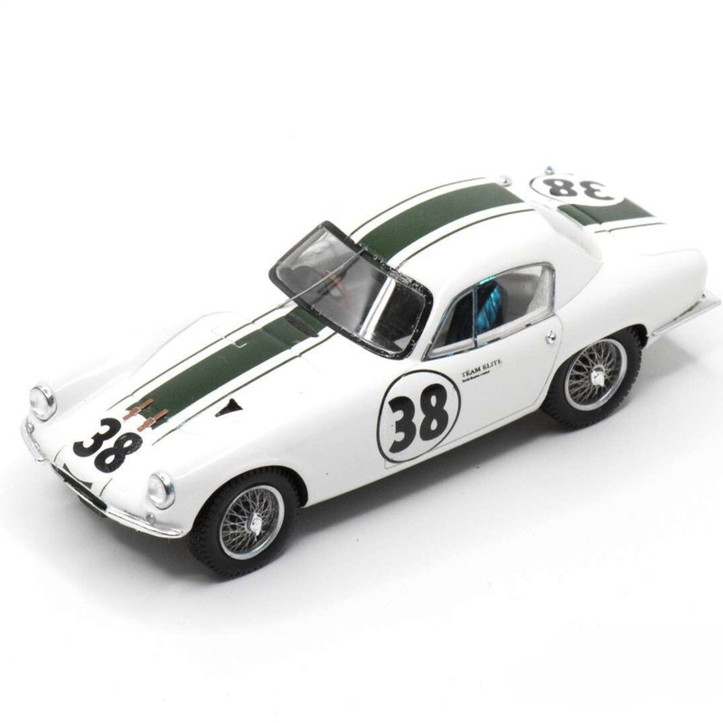 Lotus Elite T.Taylor/B.Allen (No.38 Lotus Engineering Le Mans 1961) in White/Green